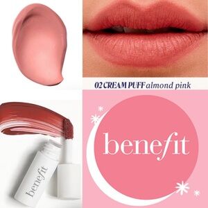 Benefit PlushTint Moisturizing Matte Travel Lip Tint NIB